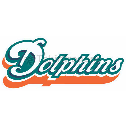 Miami Dolphins T-shirts Iron On Transfers N575